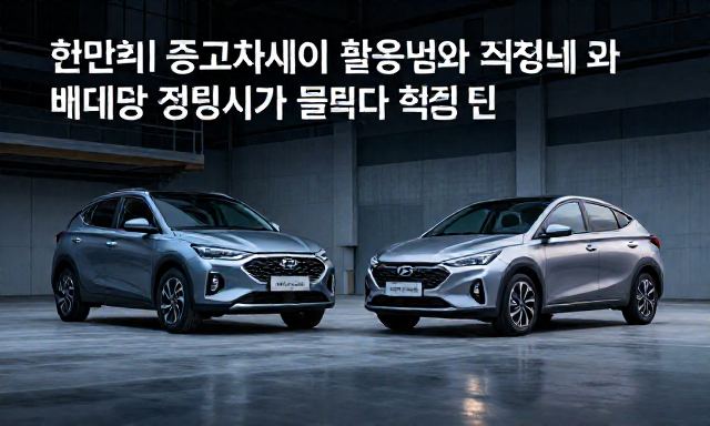 현대차중고차사이트 관련 이미지 - 현대차중고차사이트 활용법과 직거래 플랫폼 비교, 베테랑 정비사가 알려주는 핵심 팁