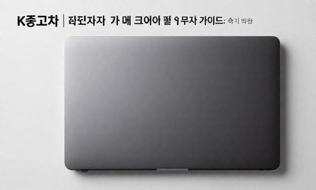 K중고차 관련 이미지 - K중고차 구매 전 반드시 체크해야 할 실무자 가이드: 속지 않고 제대로 고르는 법